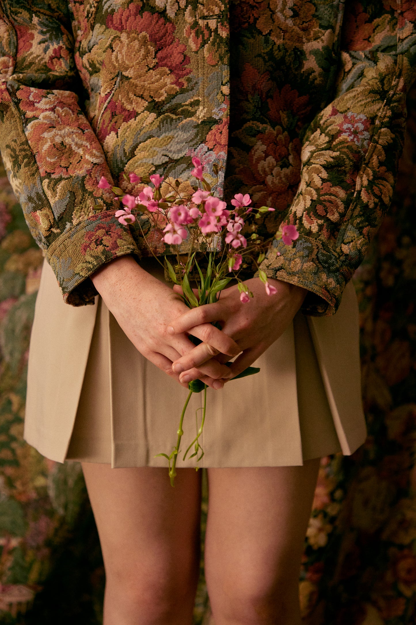 Veste Pivoines
